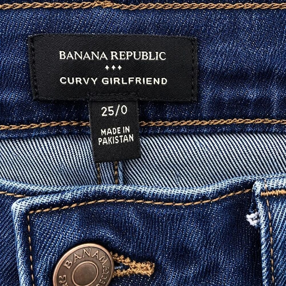 Banana-republic Women's Blue and Navy Jeans